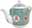 07860795: teapot green 1L 