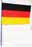 09570055: Germany Flag with Pole G1 80x120cm 